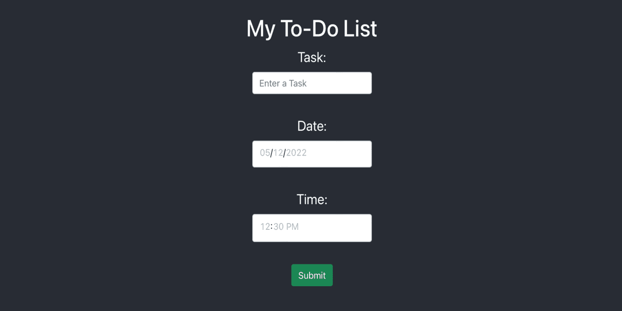 To-Do List